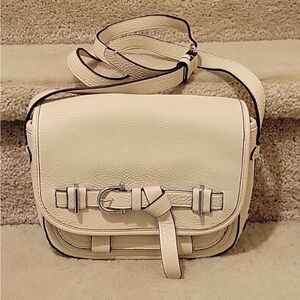Aigner Leather Crossbody Bag with Buckle